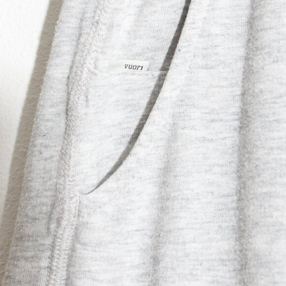 Vuori Laguna Set Hoodie Lounge Pant 2.0 Light Heather Grey French Terry Cotton - Picture 16 of 16